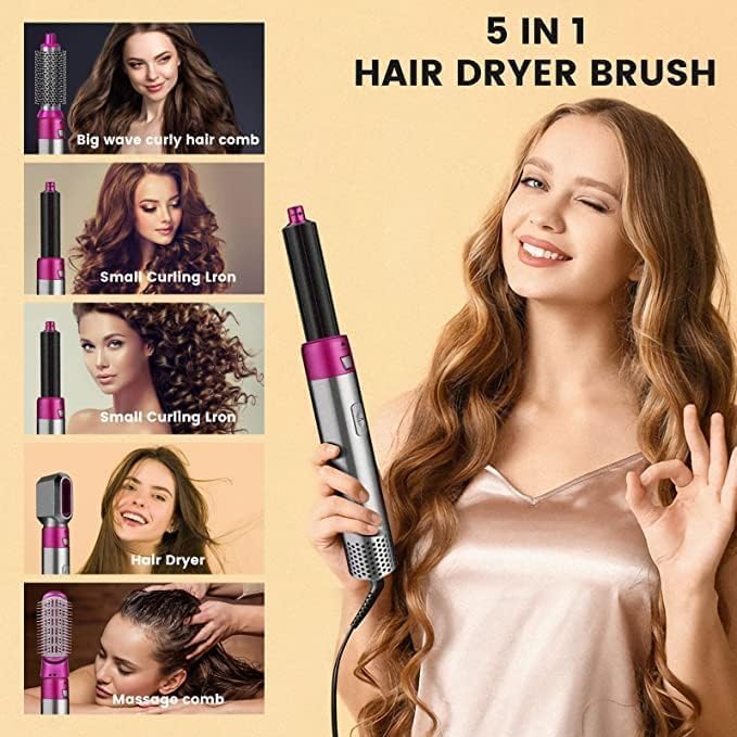 5-in-1 multifunctional Hot Air Brush
