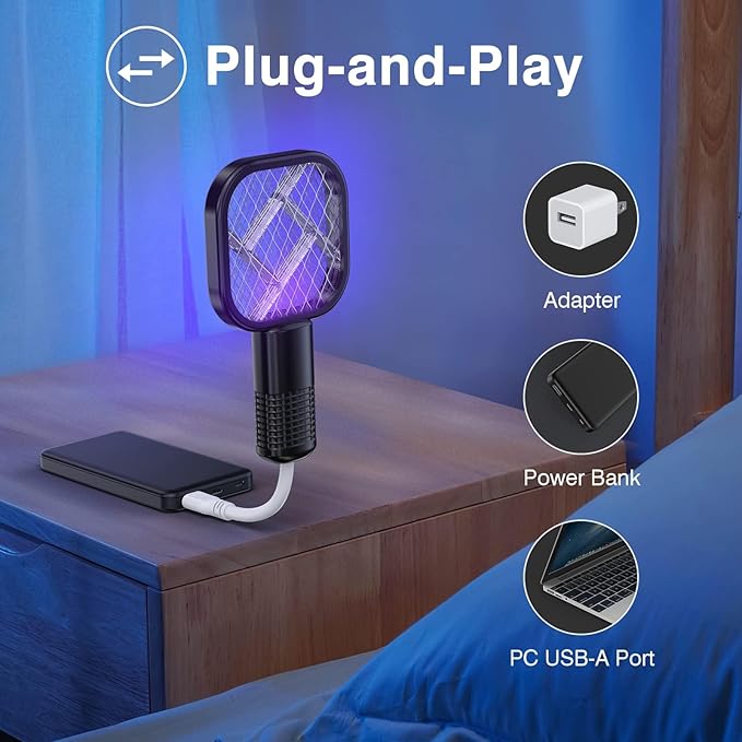USB Mini Mosquito Killer Racket
