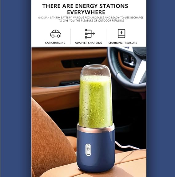 2 in 1 portable USB Rechargeable juicer